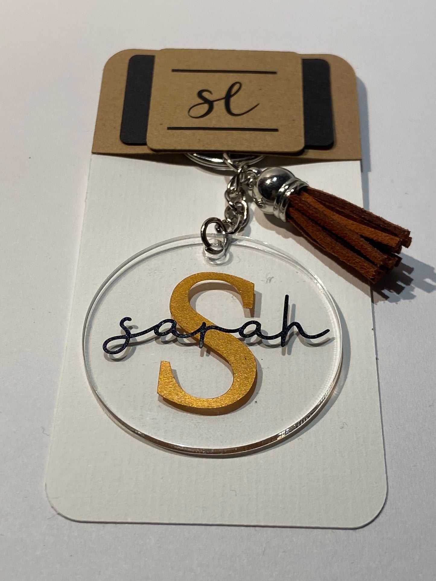Schriftenanhänger - Sarah