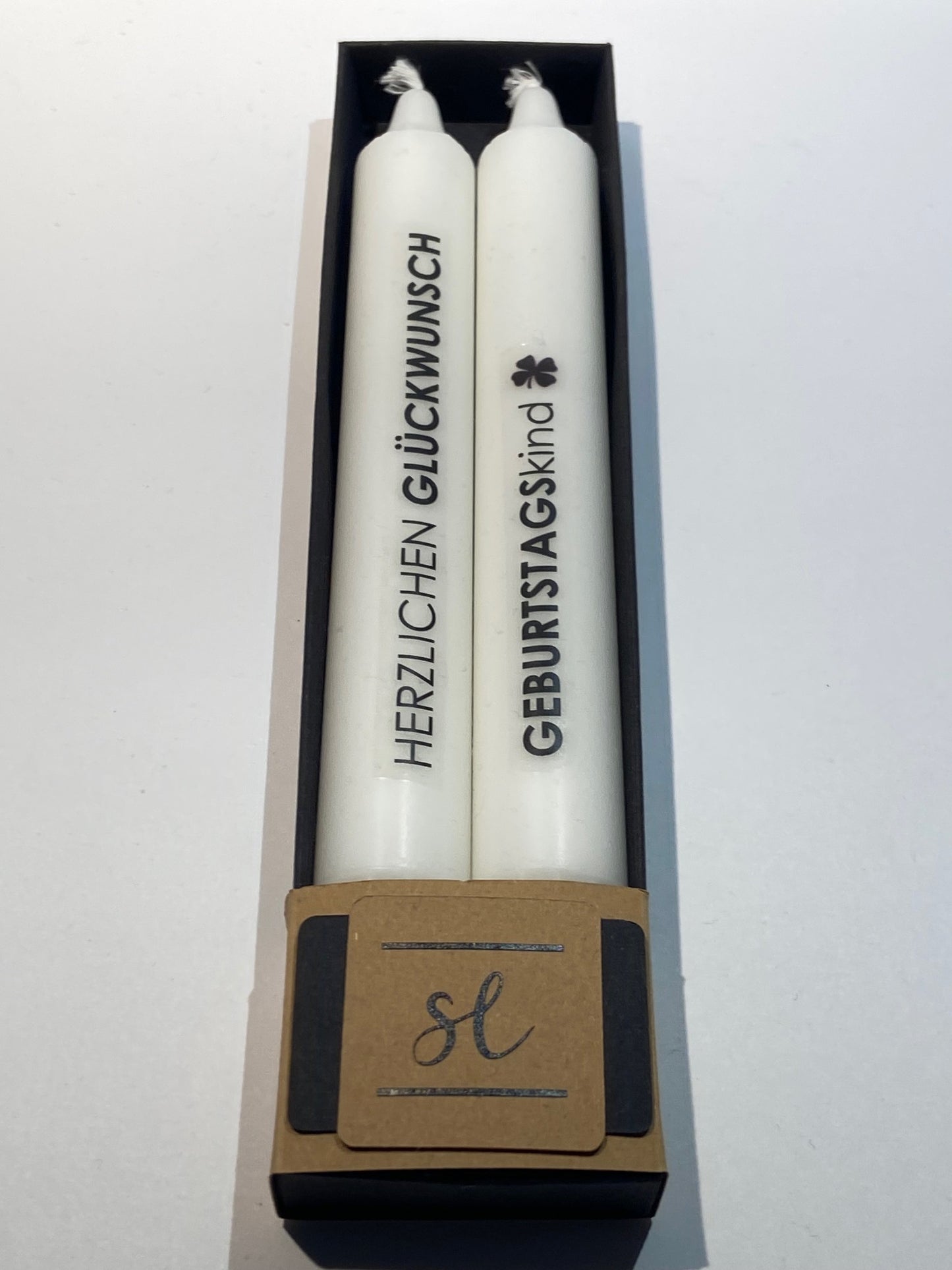 Schriftenkerzen -Geburtstagskind