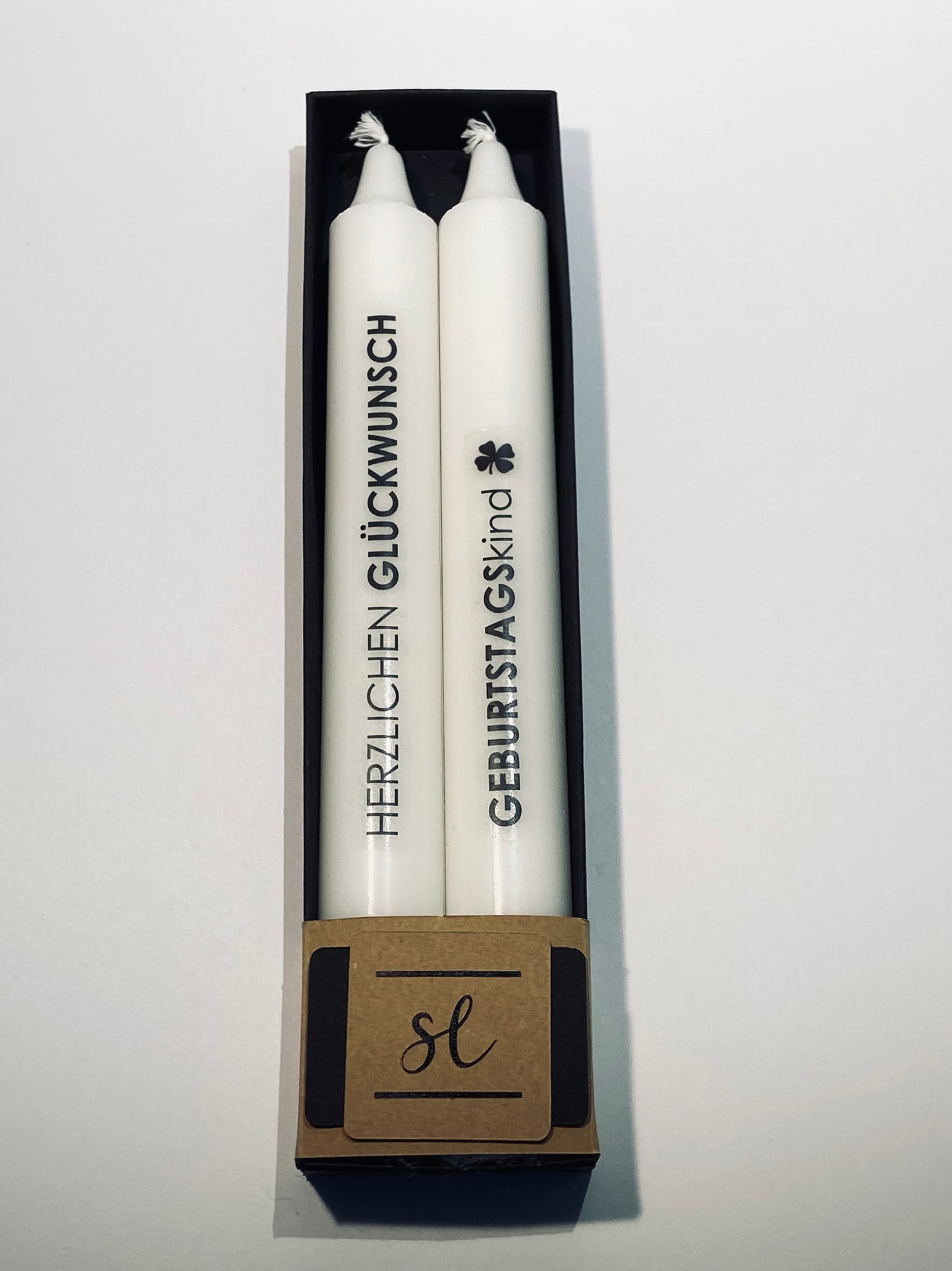 Schriftenkerzen -Geburtstagskind